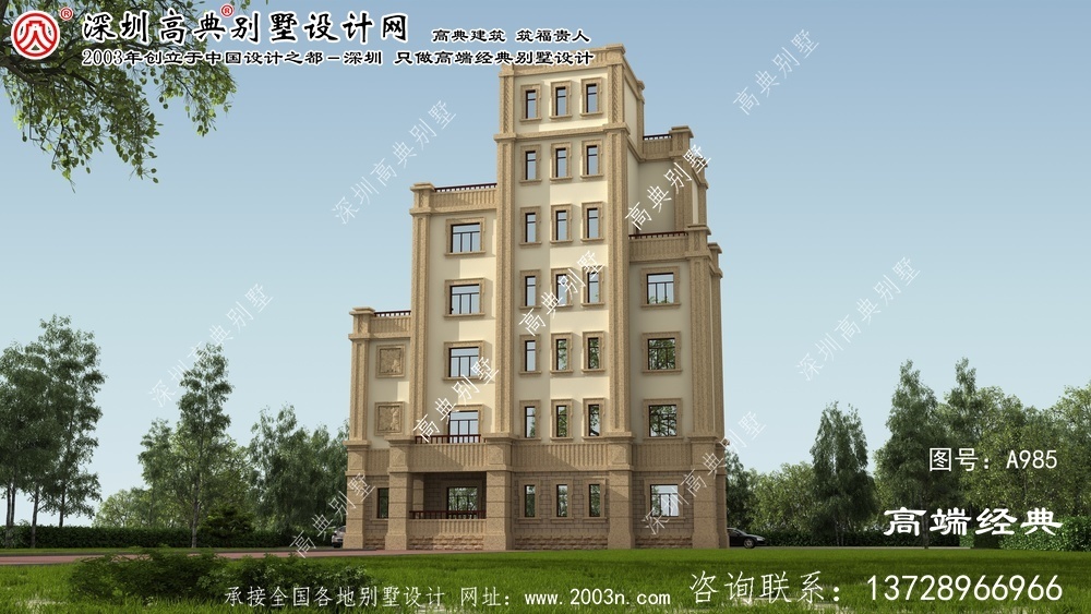 膠南市世界豪華別墅設計圖