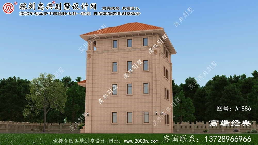 儋州市別墅房屋平面圖