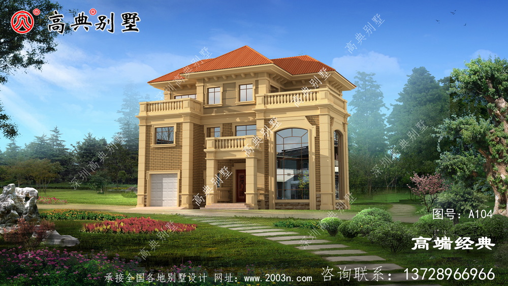 農(nóng)村別墅圖怎么設計露臺？