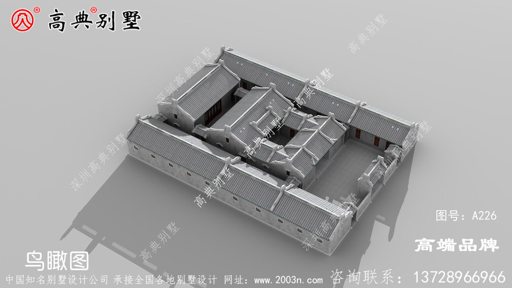 房屋設計圖開春好建一棟心儀的別墅