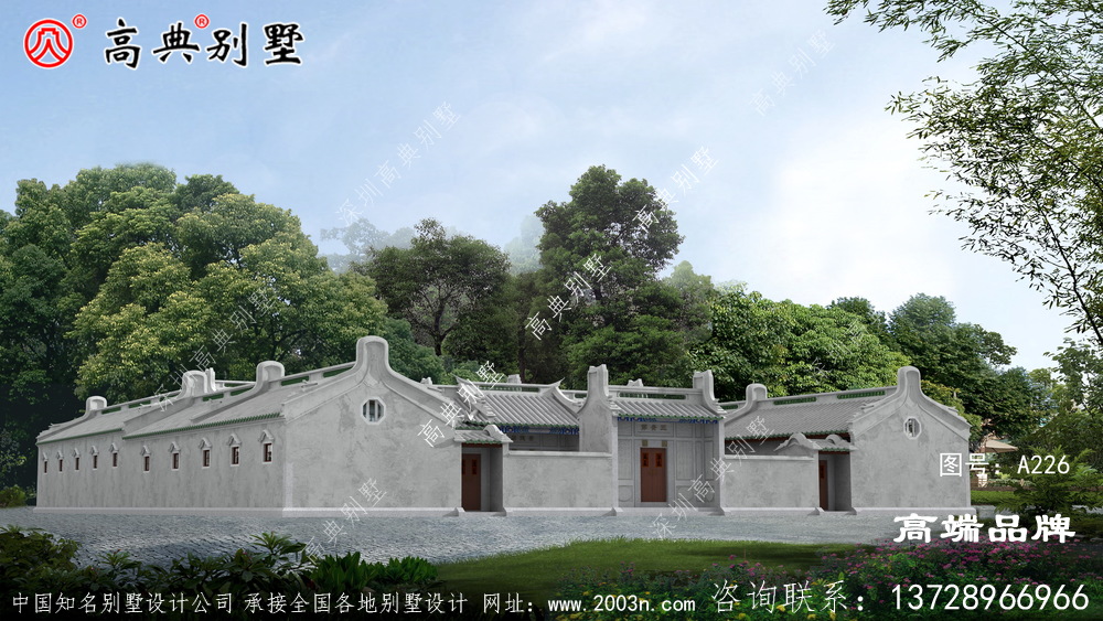 房屋設計圖開春好建一棟心儀的別墅