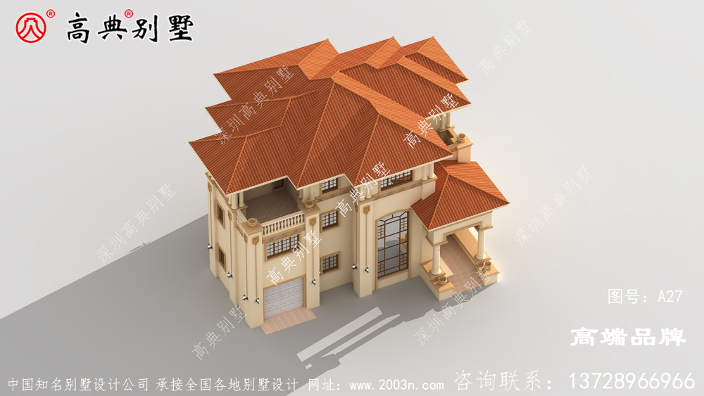  農村房屋設計外觀效果圖	