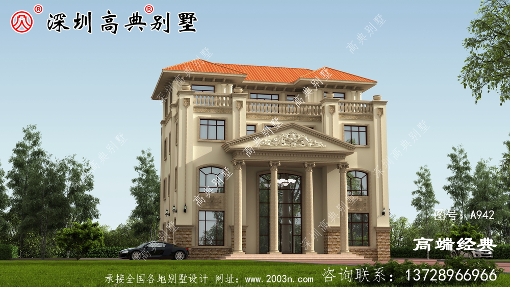 鄉(xiāng)村全新房屋樣式,簡易大氣,農(nóng)村自建房就要不一樣