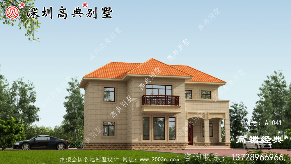 二層125平方自建房設(shè)計(jì)圖,實(shí)用又精致