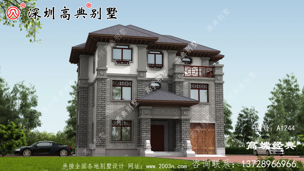 鄉(xiāng)下二層半房屋圖片,絕對(duì)的一眼驚艷到你