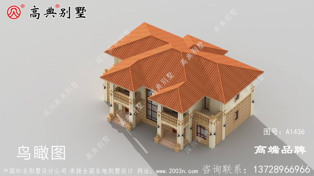 兄弟一起建雙拼別墅，父母看了樂呵呵